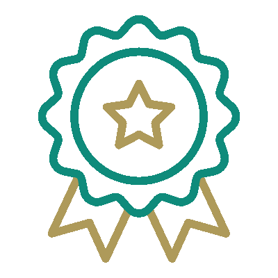 Wired outline 434 prize padge ribbon  2 