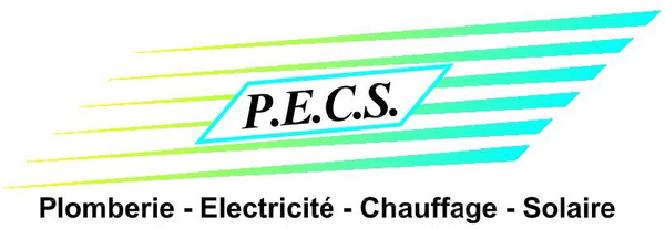 Logo PECS Plomberie Electricité Chauffage Solaire