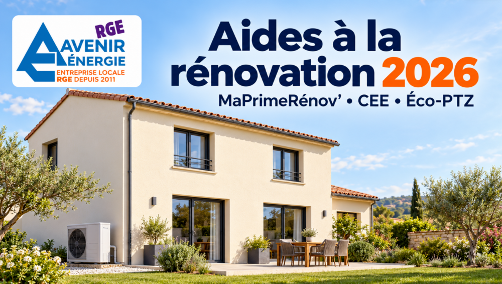 Aides rénovation 2026 : les démarches | Avenir Énergie