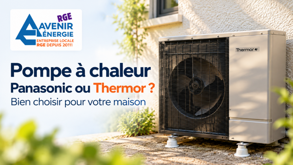 Pompe à chaleur Panasonic ou Thermor | Avenir Énergie