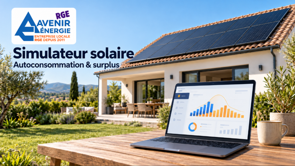 Simulateur d'autoconsommation solaire | Avenir Énergie