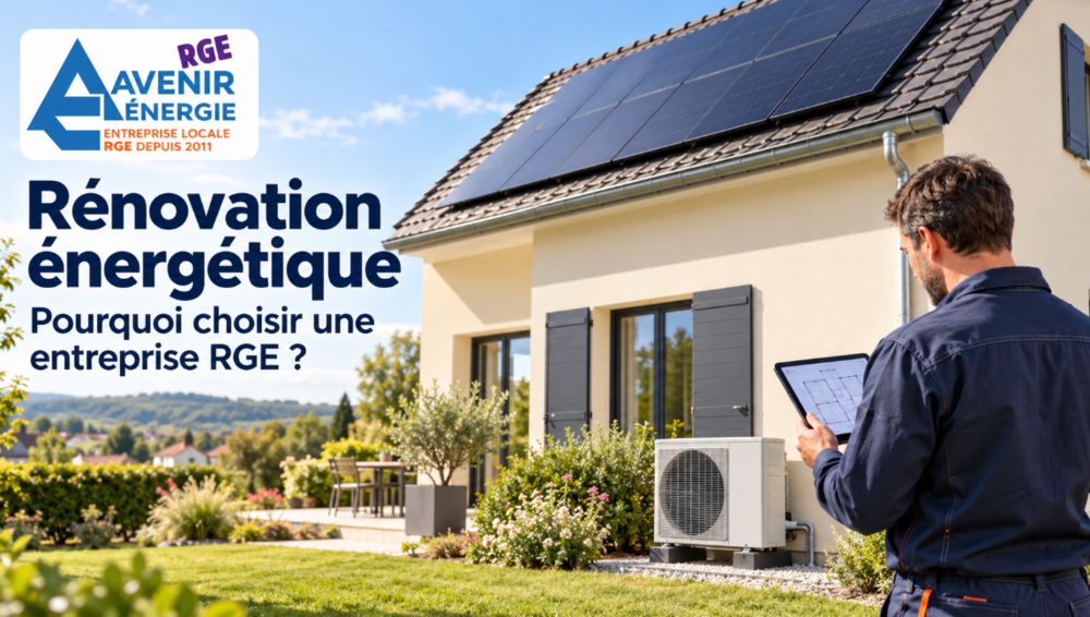 Entreprise RGE : réussir sa rénovation | Avenir Énergie
