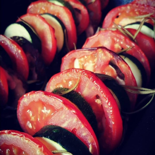 Légumes rôtis au four