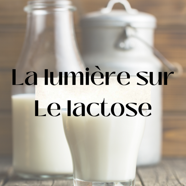 Le lactose expliqué