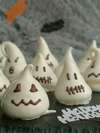 meringues fantômes Halloween