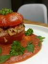Tomate farcie veggie