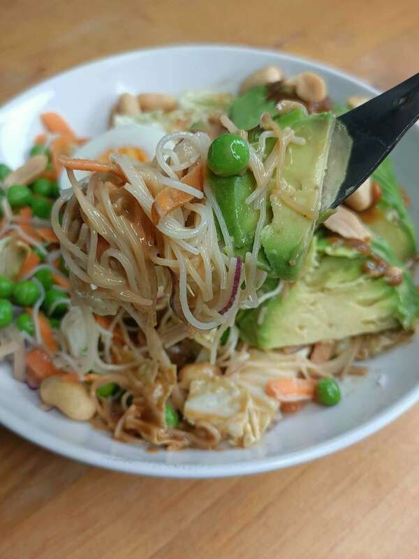 Vinaigrette et salade