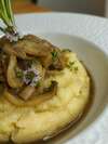 polenta aux champignons