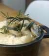 Puree de celeri - poelee de champignons
