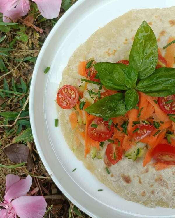 Galette Fajita : Deux ingrédients