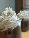 chocolat liegeois et chantilly vegan