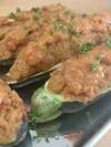 courgette farcie à l'égrené de blé et soja végétarienne