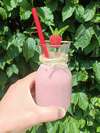 milkshake vegan framboise banane amande avoine