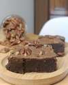 brownie haricot rouge pécan chocolat
