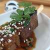 brochette de seitan sauce yakitori