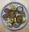 légumes grillés au zaatar