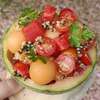 salade melon pastèque quinoa tomate