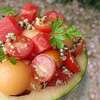 salade melon pastèque quinoa tomate