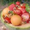 salade melon pastèque quinoa tomate