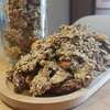 granola sans sucre à la compote de pomme