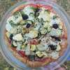 pizza veggie sans gluten