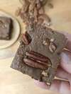 brownie haricot rouge pécan chocolat