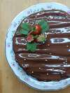 gâteau au chocolat et à la tomate