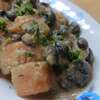 ragoût de patate douce aux haricots noirs