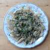 tofu fumé et champignons sauce stroganoff