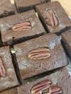 brownie sans lactose aux noix de pécan