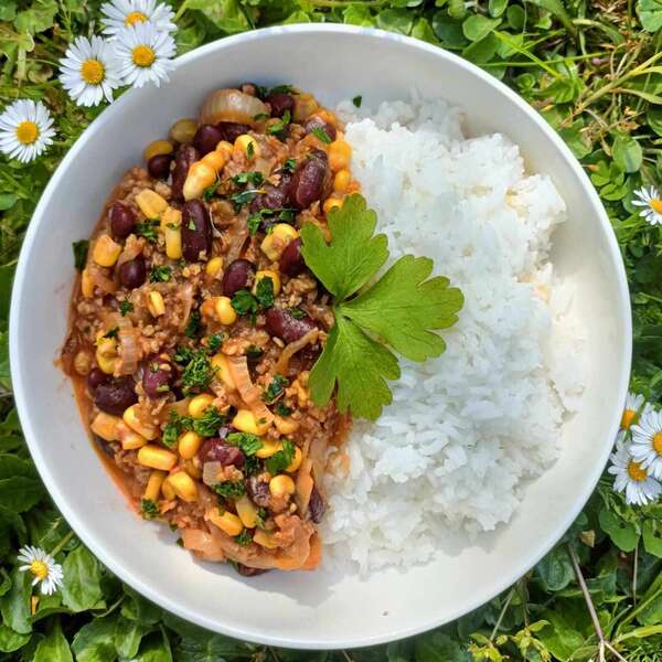 Plats du monde version végétraienne : Mafé - Chili - Chakchouka