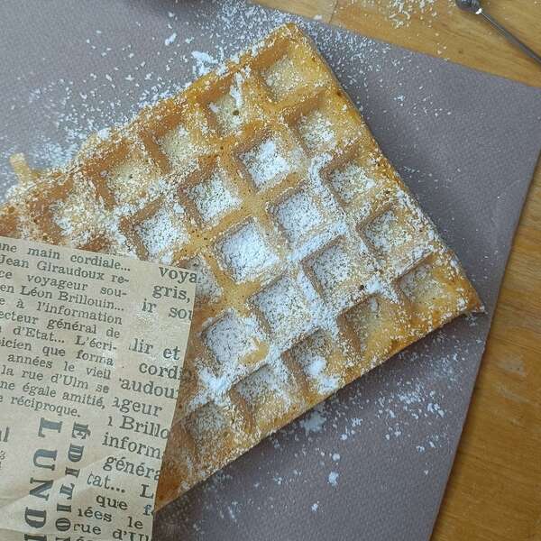 Je pâtisse des gaufres moelleuses et croustillantes