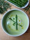 soupe antigaspi aux queues d'asperges