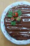 gâteau au chocolat et à la tomate