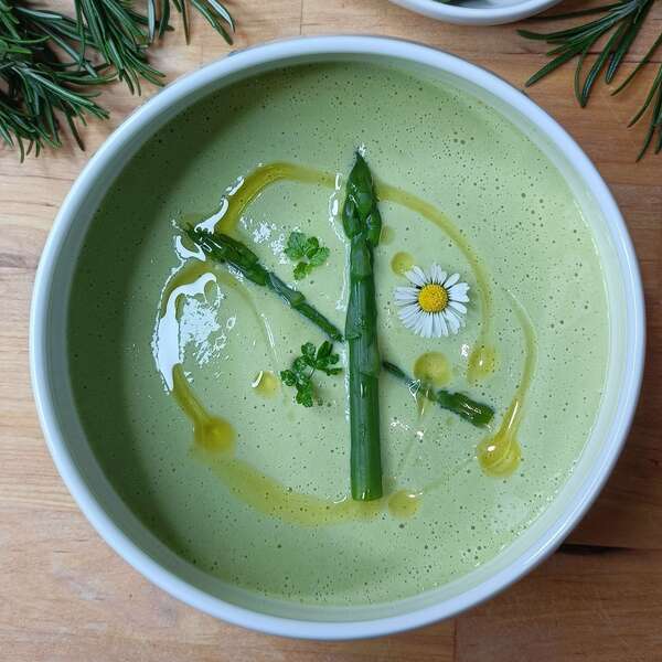 Je cuisine l'asperge