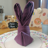 Serviette pliage lapin