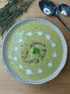 velouté queues asperge courgette