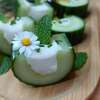 concombre fromage frais
