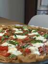 tarte tomate mozza pesto