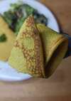 omelette vegan pois chiche tofu soyeux