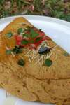 omelette végétale