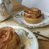 Rose de pomme feuilletée