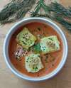bouchée courgette chèvre noix