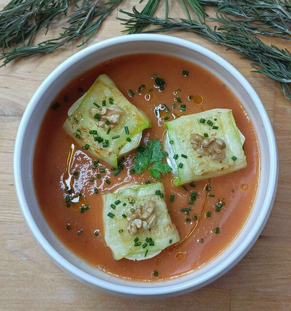 Je cuisine la courgette