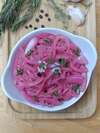 pickles oignons rouges