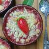 crumble fraise