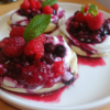 pancakes fruits rouges