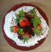 meringue aux fruits rouges crème mascarpone