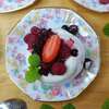 pavlova aux fruits rouges