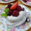 pavlova aux fruits rouges